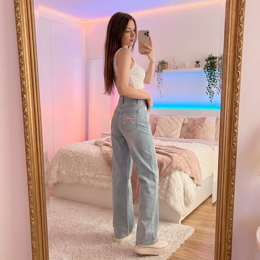 Get 50% off only today, Minnie jeans 💕